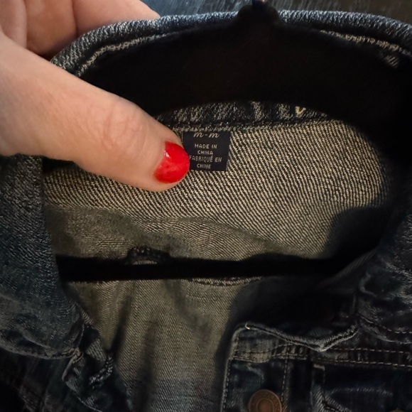 American Eagle women’s jeans jacket size medium - Picture 3 of 3